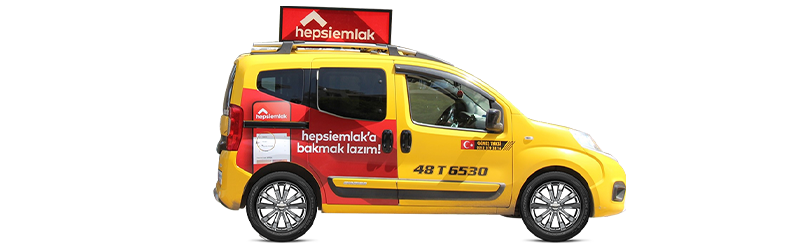 isikli bodrum taksi pano reklamlari